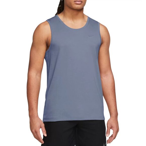 Nike Men's Dri-FIT Primary Versatile Fitness Tank Top‎ Size M Blue NWT - Picture 1 of 4